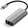 Image de Satechi ST-H3C25EM (USB-C, 4 ports), Station d'accueil + hub USB, Gris