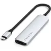 Image de Satechi Slim (USB-C, 4 ports), Station d’accueil + hub USB, Noir