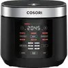 Image de Cosori CRC-R501-KEUR, Cuiseur vapeur + cuiseur à riz, Argent, Noir