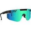 Image de Pit Viper, Hommes, Lunettes de sport, The Blacking Out Original Regular - Ballistic Blue (Noir, Bleu, Turquoise), Noir, Turquoise