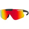 Image de Pit Viper, Lunettes de sport, The Exec Flip-Offs Regular - Gold (Noir, Or), Noir, Or