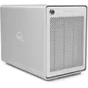 Image de OWC Mercury Elite Pro Quad - Boîtier pour disque dur - 2.5/3.5 pouces - Serial ATA III - Connexion USB (2.5", 3.5"), Boîtier pour disques durs, Argent