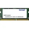 Image de Patriot Signature PSD416G320081S Module de mémoire GB DDR4 (1 x 16GB, 3200 MHz, RAM DDR4, SO-DIMM), Mémoire vive, Noir