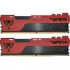 Image de Patriot Viper Elite PVE2416G360C0K Module de mémoire GB DDR4 (2 x 8GB, 3600 MHz, RAM DDR4), Mémoire vive, Noir, Rouge