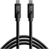 Image de Tether Tools TetherPro, USB-C zu USB-C Kabel, 1.8 m Schwarz (1.80 m, USB 3.2 Gen 2), Câble USB