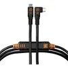 Image de Tether Tools TetherPro Optima USB-C gerade zu rechtwinklig, 4.6 m, Schwarz (4.60 m, USB 3.2 Gen 2), Câble USB