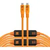 Image de Tether Tools TetherPro USB-C Optima 10G gerade orange 9,4m (9.40 m, USB 3.2 Gen 2), Câble USB