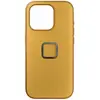 Image de Peak Design Appareil mobile Everyday Fabric Case pour iPhone 15 Pro Max Sun V2 (nouveauté) (Apple iPhone 15 Pro), Coque pour téléphone portable, Jaune