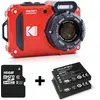 Image de Kodak WPZ2 (4.9 - 19.6 mm, 16.35 Mpx, 1/2,3''), Appareil photo, Rouge