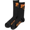 Image de Fox, Chaussettes de sport, 20 High Tail 7" Chaussette noire (L/XL), Noir