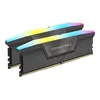 Image de CORSAIR Vengeance RGB - DDR5 - kit - 32 Go: 2 x 16 Go - DIMM 288 broches - 6000 MHz / PC5-48000 - CL30 - 1.4 V - gris clair