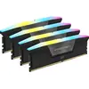 Image de Corsair Vengeance RGB (4 x 16GB, 6000 MHz, RAM DDR5, U-DIMM), Mémoire vive, Noir
