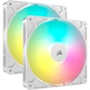 Image de Corsair RS140 ARGB Dual Pack White