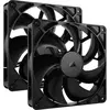 Image de Corsair RS140 (140 mm, 2x), Ventilateur PC, Noir