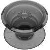 Image de PopSockets Noir translucide PopGrip, Support pour smartphone, Transparent, Noir