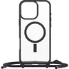Image de OtterBox React Necklace - Coque pour smartphone MagSafe, Bandoulière pour smartphone, Noir, Transparent