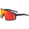 Image de Bollé, Unisexe, Lunettes de sport, Striver S3 (Noir mat, Sunrise), Rouge, Multicolore, Noir