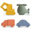 Image de Mushie Jouets de bain set de 4 | Véhicules