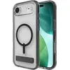 Image de Zagg Santa Cruz Snap Kickstand Apple iPhone 17 Air Jet Black (Apple iPhone 17), Coque pour téléphone portable, Transparent, Noir