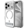 Image de Zagg Milan Snap avec support pour iPhone 18 Pro / 17 Pro, argenté à paillettes (Apple iPhone 17 Pro, Apple iPhone 18 Pro), Coque pour téléphone portable, Argent