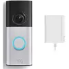 Image de Ring, Sonnette + interphone, Video Doorbell Plus 2nd Gen - Plug-in (Sans fil, WiFi)