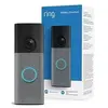 Image de Ring, Sonnette + interphone, - Battery Video Doorbell (2nd Gen) - Speckled - EUUK (Sans fil, WiFi)