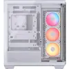Image de Corsair 3500X LX-R RGB iCUE LINK (ATX, E-ATX, mATX, Mini-ITX), Boîtier PC, Blanc
