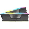 Image de Corsair Vengeance RGB (2 x 16GB, 6000 MHz, RAM DDR5, U-DIMM), Mémoire vive, Gris