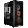 Image de Boîtier PC gaming Corsair 3200D RS moyen tour noir ARGB avec verre trempé