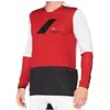Image de 100%, Hommes, Maillot de cyclisme, R-Core X maillot de bike hommes (S), Noir, Rouge, S