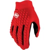 Image de 100% Geomatic Fiets handschoenen, rood, afmeting L voor man
