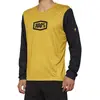 Image de 100%, Hommes, Maillot de cyclisme, Airmatic Long Sleeve Jersey (XL), Noir, Jaune, XL