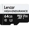 Image de Lexar MÉMOIRE MICRO SDXC 64GB UHS-I/LMSHGED064G-BCNNG (64 Go, microSDHC, U3, UHS-I), Carte mémoire