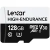 Image de Lexar MÉMOIRE MICRO SDXC 128GB UHS-I/LMSHGED128G-BCNNG (128 Go, microSDXC, U3, UHS-I), Carte mémoire, Noir