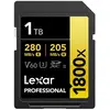 Image de Lexar Carte Mémoire Sd Pro Gold Series Uhs-ii 1800x 1tb V60