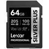 Image de Lexar Carte Sd Professional Silver Plus 64gb Sdxc V30 Uhs-i