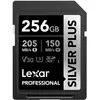 Image de Lexar Silver Plus (256 Go, SDXC, U3, UHS-I), Carte mémoire, Noir, Argent