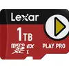 Image de Lexar Play Pro (1000 Go, microSD Express, U3, UHS-I), Carte mémoire, Rouge, Noir