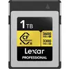 Image de Lexar Professional Gold 4.0 (1000 Go, CFexpress type B), Carte mémoire, Multicolore, Or