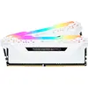 Image de Corsair Vengeance RGB Pro (2 x 8GB, 3000 MHz, RAM DDR4, DIMM), Mémoire vive, Blanc