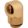 Image de Corsair Hydro X Series 90° XF Adapter 2-pack, Raccord, Or