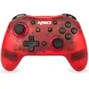 Image de KMD Manette sans fil Nintendo Switch Pro rouge (Switch), Manette, Rouge, Noir