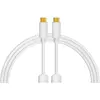 Image de DJTechTools Chroma Cables USB-C to C blanc (1 m), Câble USB