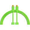 Image de DJTechTools Chroma Cables USB-C to C Green (1 m), Câble USB