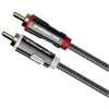 Image de Câble d'interconnexion audio stéréo 2 canaux Monster Cable 2 RCA mâle vers 2 RCA mâle 3 m Noir
