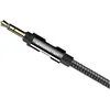 Image de Mini câble audio stéréo Monster Cable Jack 3,5 mm mâle vers Jack 3,5 mm femelle 1,5 m Noir