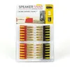 Image de Pack de 24 fiches banane clipsable Speaker Snap Jaune et Rouge