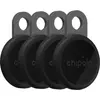 Image de Chipolo LOOP pack de 4 (Apple & Google Find My) (Apple Find My, Google Find Hub), Traceur, Noir
