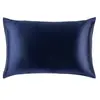 Image de Slip Pure Silk Queen Pillowcase - Navy Kussen