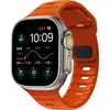 Image de Nomad Bande Sport 42/44/45/49mm Ultra (49 mm, Aluminium, Fluoroélastomère), Sangles de montre, Orange